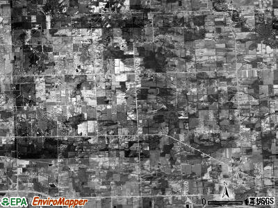 Emmett township, Michigan satellite photo by USGS