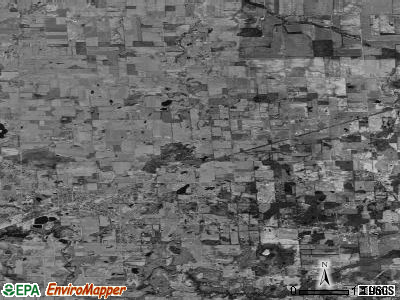 Sciota township, Michigan satellite photo by USGS