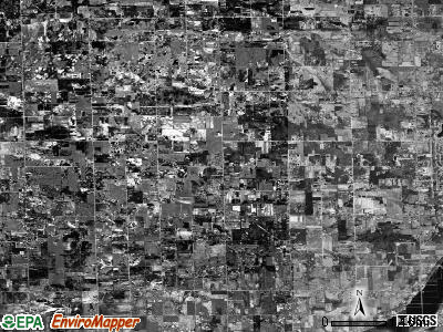 Blendon township, Michigan satellite photo by USGS