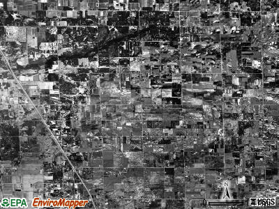 Olive township, Michigan satellite photo by USGS