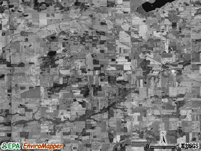 Campbell township, Michigan satellite photo by USGS
