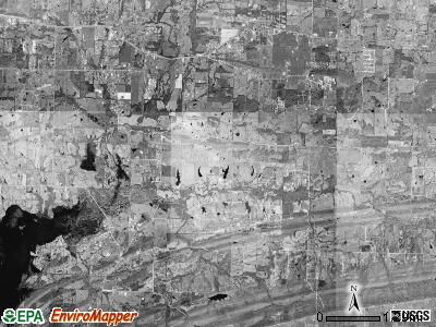 Palarm township, Arkansas satellite photo by USGS