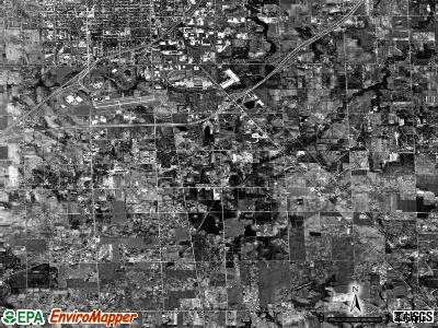 Fillmore township, Michigan satellite photo by USGS