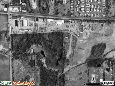 Williamstown township, Michigan satellite photo by USGS