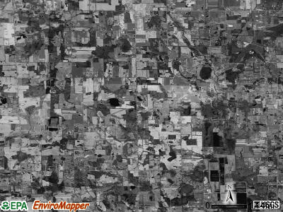 Iosco township, Michigan satellite photo by USGS
