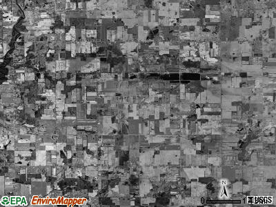 Aurelius township, Michigan satellite photo by USGS