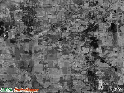 Watson township, Michigan satellite photo by USGS