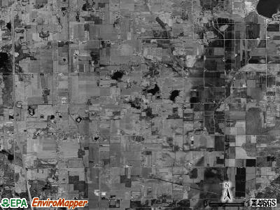 Martin township, Michigan satellite photo by USGS