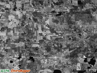 Unadilla township, Michigan satellite photo by USGS