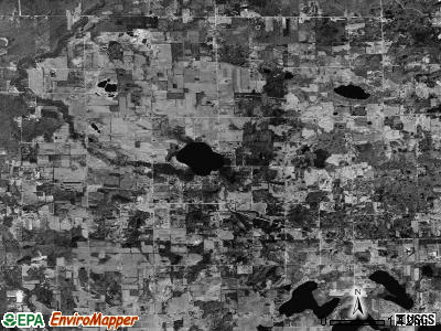 Cheshire township, Michigan satellite photo by USGS