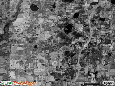 Convis township, Michigan satellite photo by USGS