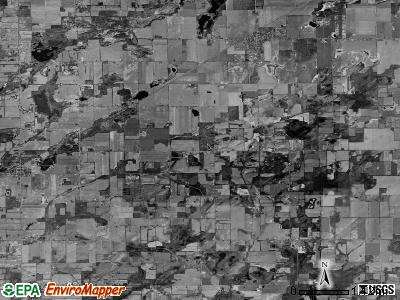 Climax township, Michigan satellite photo by USGS