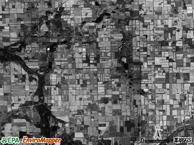 Pulaski township, Michigan satellite photo by USGS