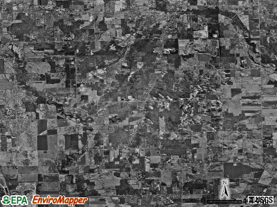 London township, Michigan satellite photo by USGS