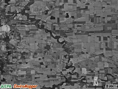 Palmyra township, Michigan satellite photo by USGS