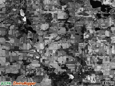 Cambria township, Michigan satellite photo by USGS