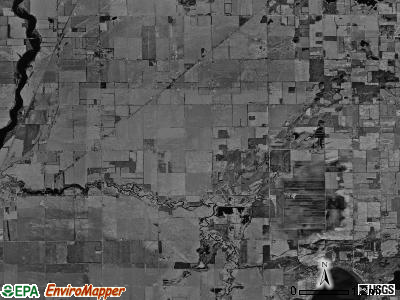 Florence township, Michigan satellite photo by USGS