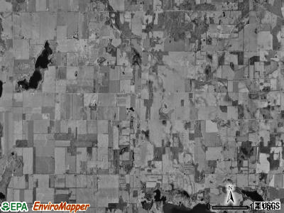 Gilead township, Michigan satellite photo by USGS