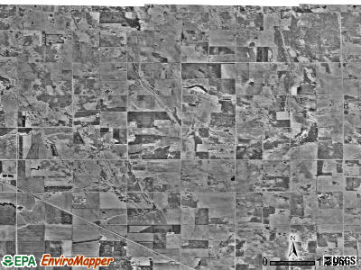 Richardville township, Minnesota satellite photo by USGS