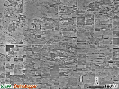Soler township, Minnesota satellite photo by USGS