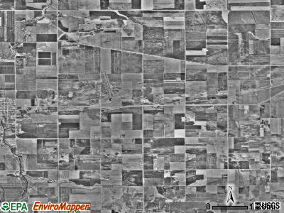Spruce township, Minnesota satellite photo by USGS