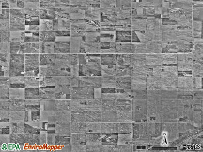 Barto township, Minnesota satellite photo by USGS