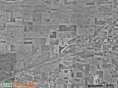 Skagen township, Minnesota satellite photo by USGS