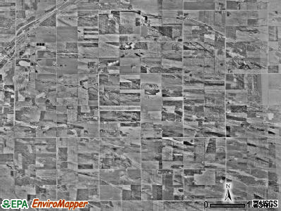 Stokes township, Minnesota satellite photo by USGS