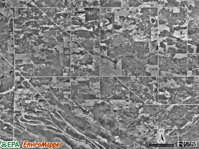 Potamo township, Minnesota satellite photo by USGS