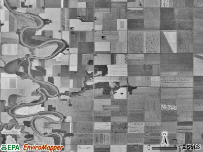 Eagle Point township, Minnesota satellite photo by USGS