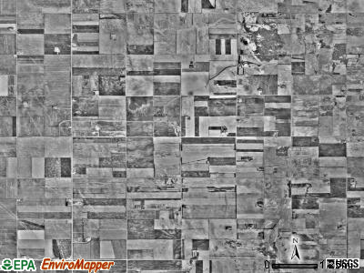Augsburg township, Minnesota satellite photo by USGS