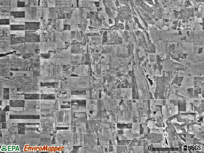 Wright township, Minnesota satellite photo by USGS