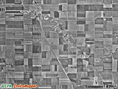 Tamarac township, Minnesota satellite photo by USGS