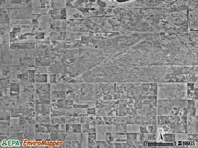 Agder township, Minnesota satellite photo by USGS