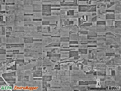 McCrea township, Minnesota satellite photo by USGS