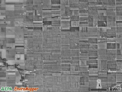 Vega township, Minnesota satellite photo by USGS