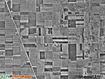 Brislet township, Minnesota satellite photo by USGS