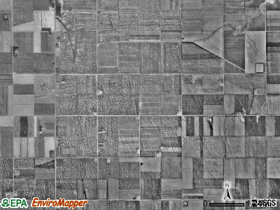 Sandsville township, Minnesota satellite photo by USGS