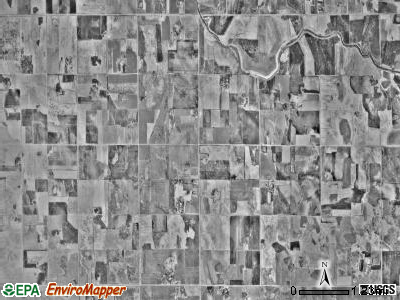 Deer Park township, Minnesota satellite photo by USGS