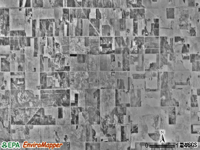 Mayfield township, Minnesota satellite photo by USGS