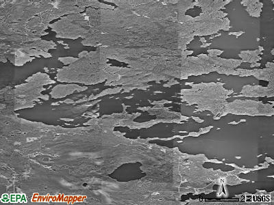 Greenwood township, Minnesota satellite photo by USGS