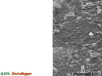 Angora township, Minnesota satellite photo by USGS