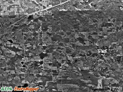Summit township, Minnesota satellite photo by USGS