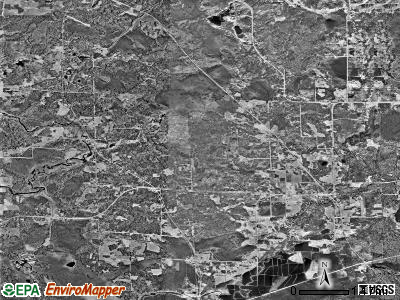 Embarrass township, Minnesota satellite photo by USGS