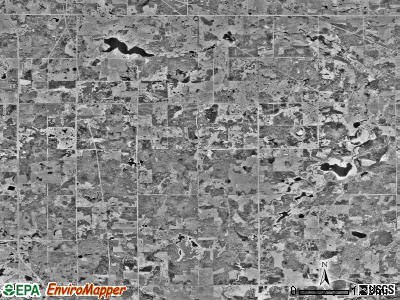 Holst township, Minnesota satellite photo by USGS