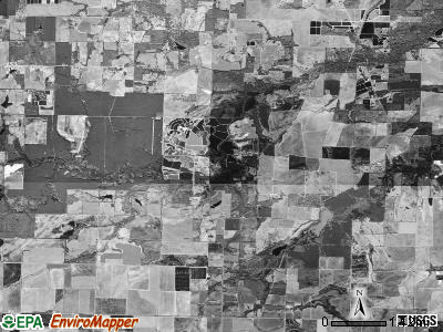 Totten township, Arkansas satellite photo by USGS