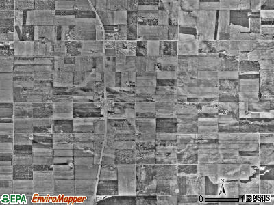 Reis township, Minnesota satellite photo by USGS