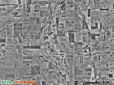 Spring Creek township, Minnesota satellite photo by USGS