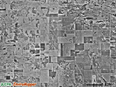 Sundal township, Minnesota satellite photo by USGS