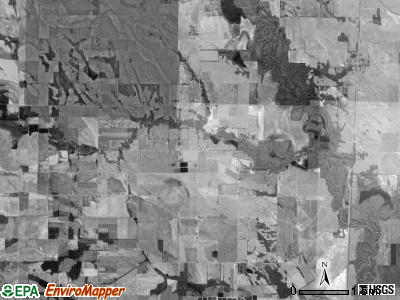 Fleener township, Arkansas satellite photo by USGS